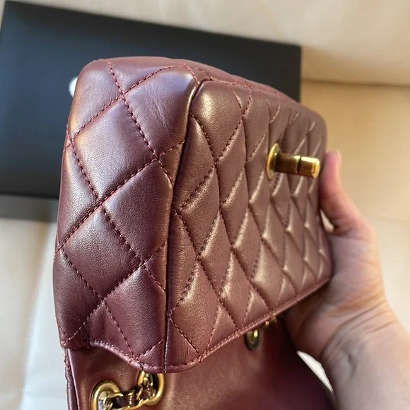 Chanel mini rectangular flap bag - Picture 9 of 10